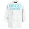 Eight Knot Button Chef Coat with Thermometer Pocket Thumbnail